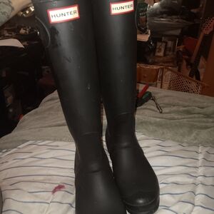 Hunter Black Rain Boots